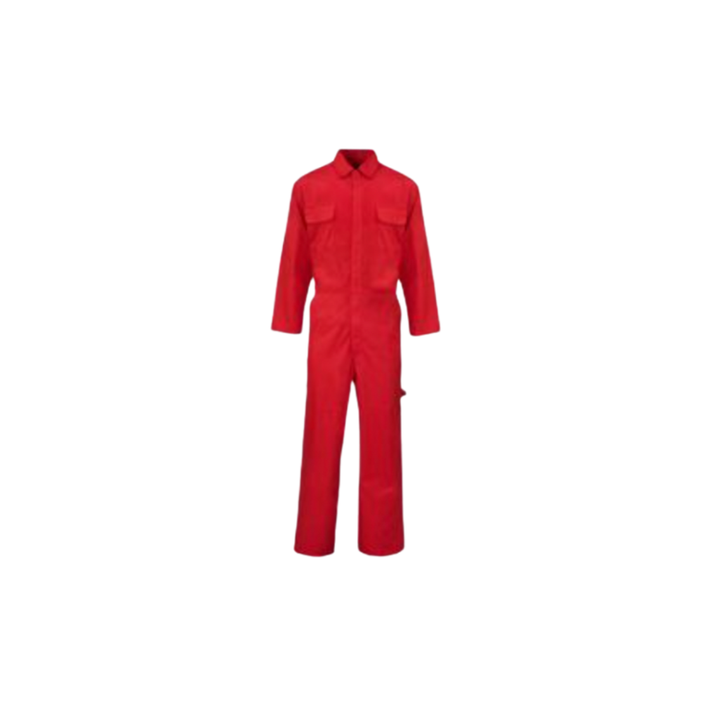 Polycotton Boiler Suit Red XXXL PCS0135E Tetra Scene Of Crime