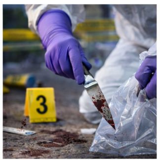 HALYARD Purple Nitrile 12" Gloves Medium