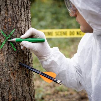 Marking Crayon Green