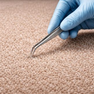 Curved Metal Tweezers 