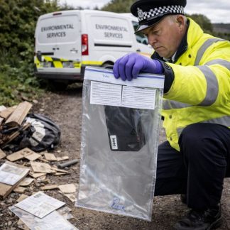 tamper evidence bag large