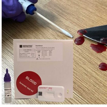 SERATEC® HemDirect CSK Crime Scene Kit (20 Tests) - BID0120