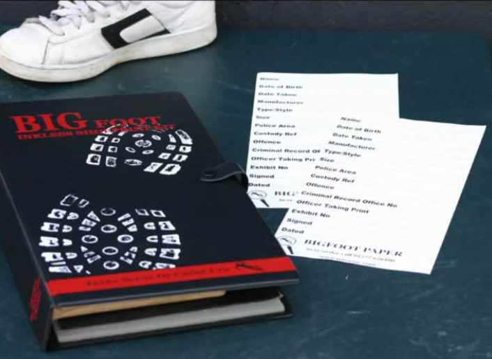 Inkless Shoe Print Systems-TFL0101 - Tetra Scene Of Crime