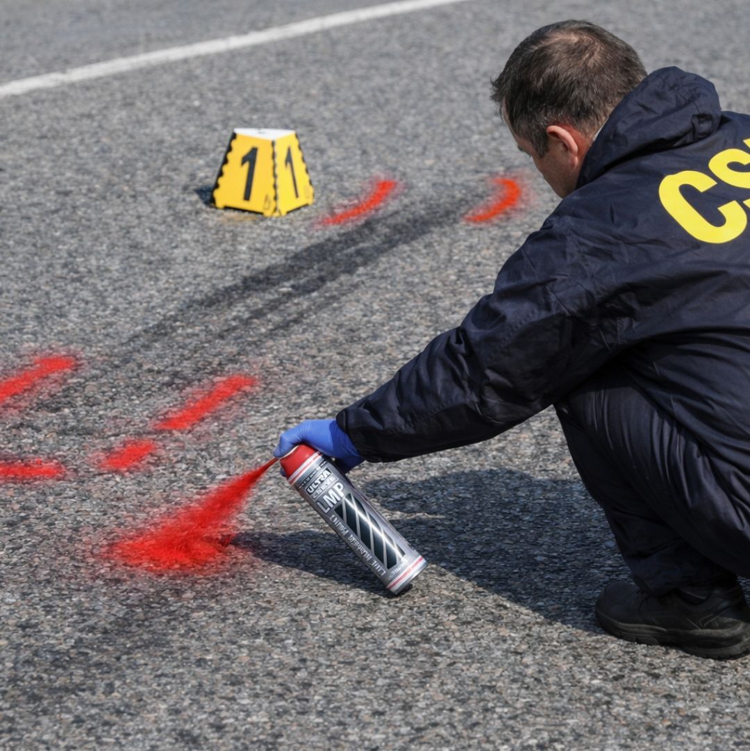 Spray Paint Red Non Permanent