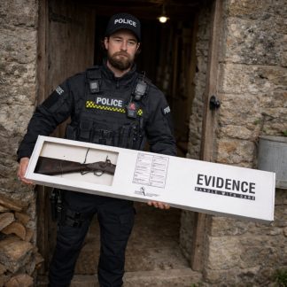 Rifle Window Evidence Box