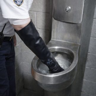 Rubber Gauntlet Glove