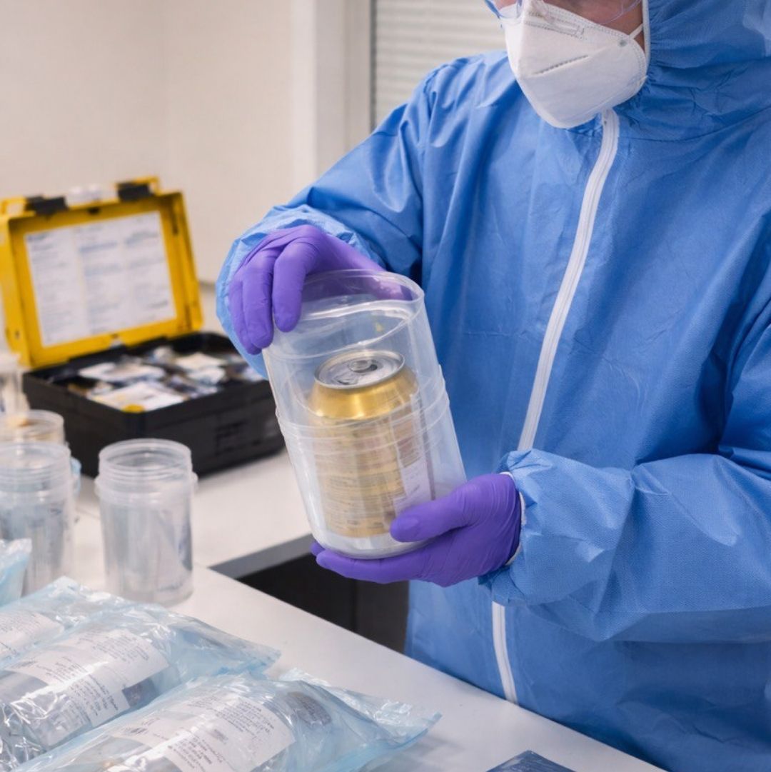 Drinks Can Evidence Kit