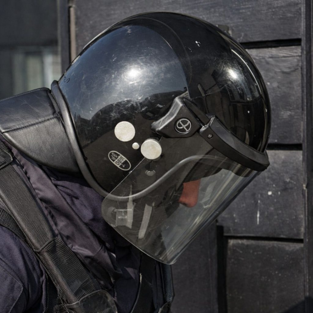 Riot Helmets Black - Tetra Scene Of Crime