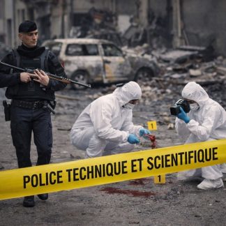 Police Technique-Ét-Scientifique Barrier Tape