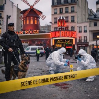 Barrier-Tape Scene-De-Crime Passage Interoit