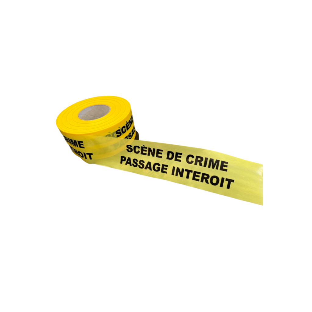 Kit Rubalise Scène De Crime – 6 M, Marqueurs De Preuves 1-10, Sac à Preuves – Accessoire Farce Et Enquête Pour Murder Party, Halloween Et Projets Scolaires