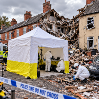 Pop Up Tent - Forensic & Crime Scene Concertina