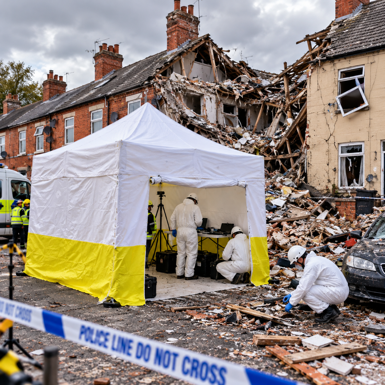 Pop Up Tent - Forensic & Crime Scene Concertina
