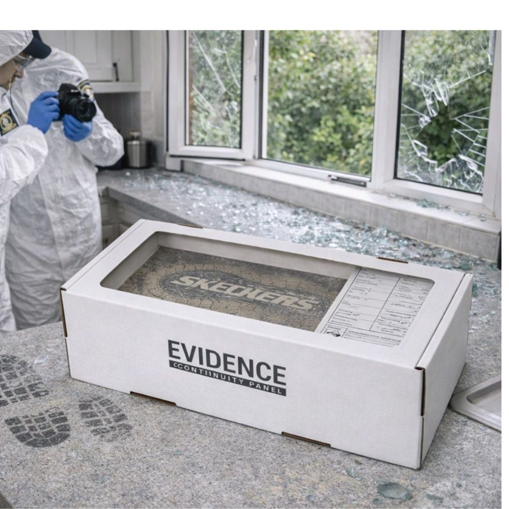 Evidence Window Box - Tetra Scene Of Crime