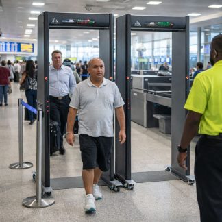 Walk-Through Metal Detector