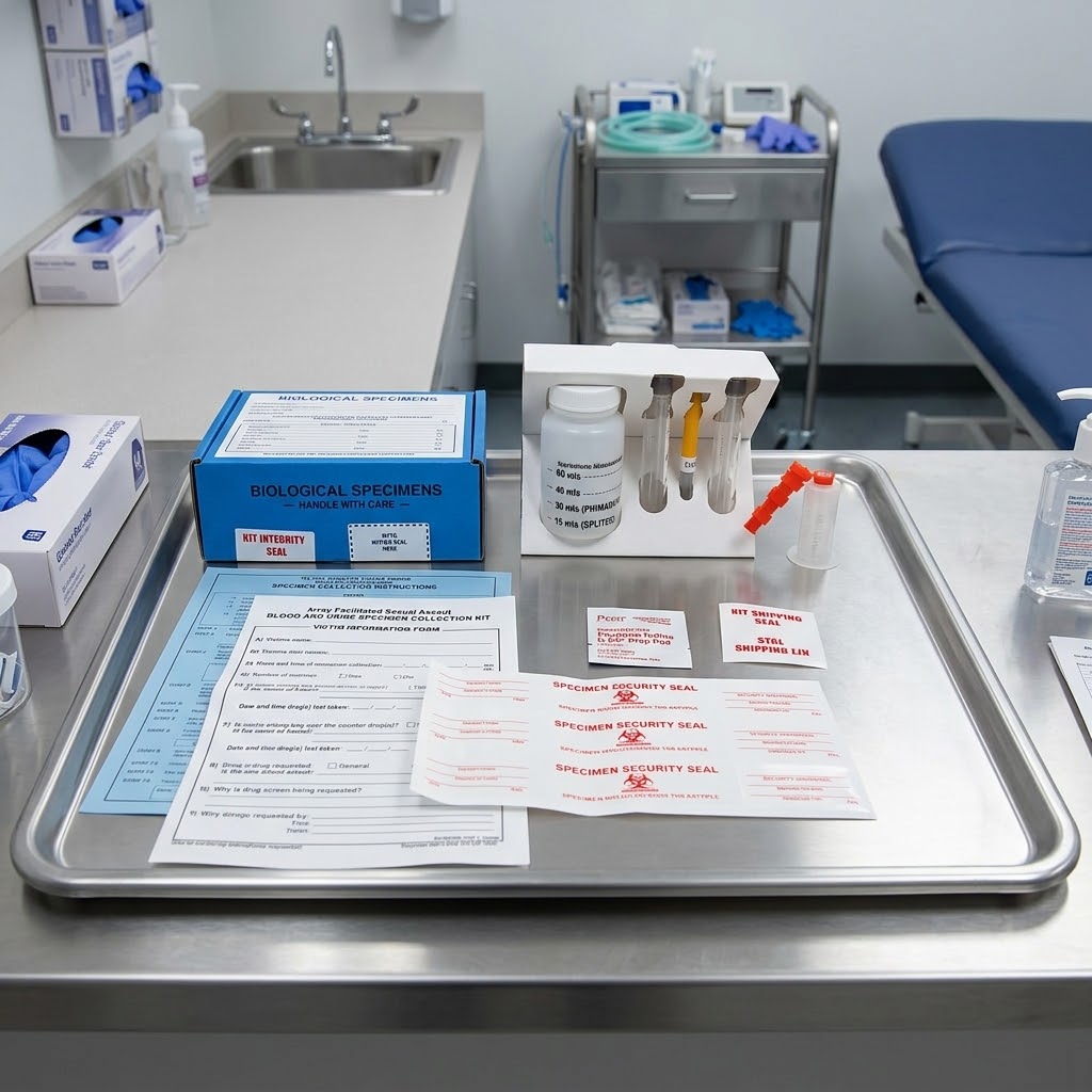 Drug Sexual Assault Toxicology Collection Kit
