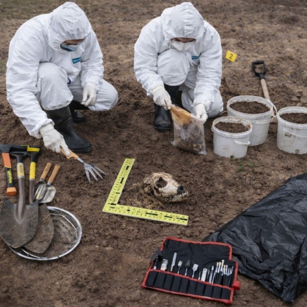 Archaeological Exhumation Kit - Tetra Scene Of Crime