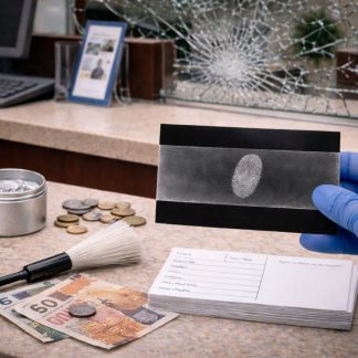 Latent Print Backing Cards 3" x 5" (100 Per Pack) - FTP0111