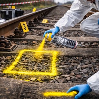 Spray Paint Yellow Non-Permanent