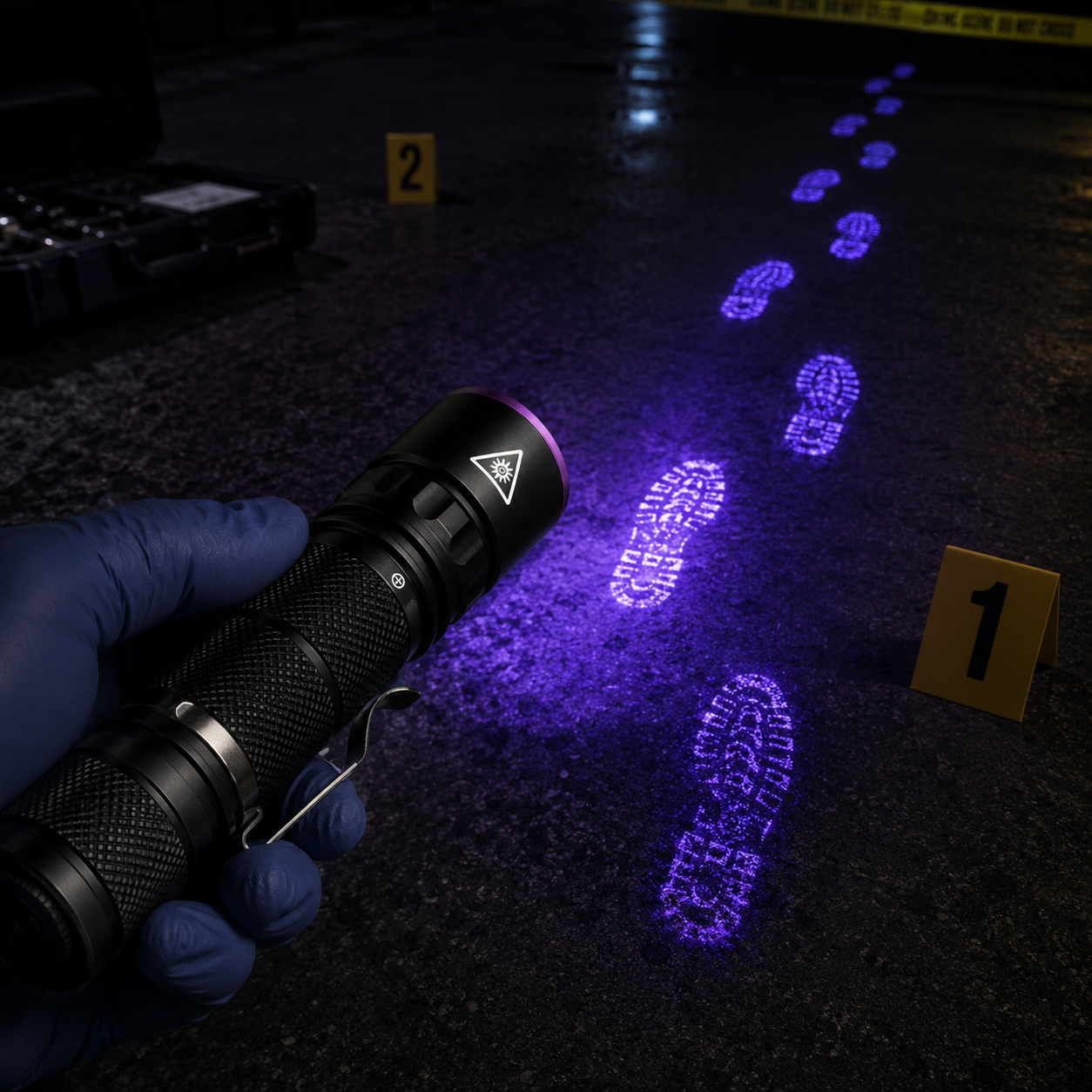 UV Black Light LED Flashlight