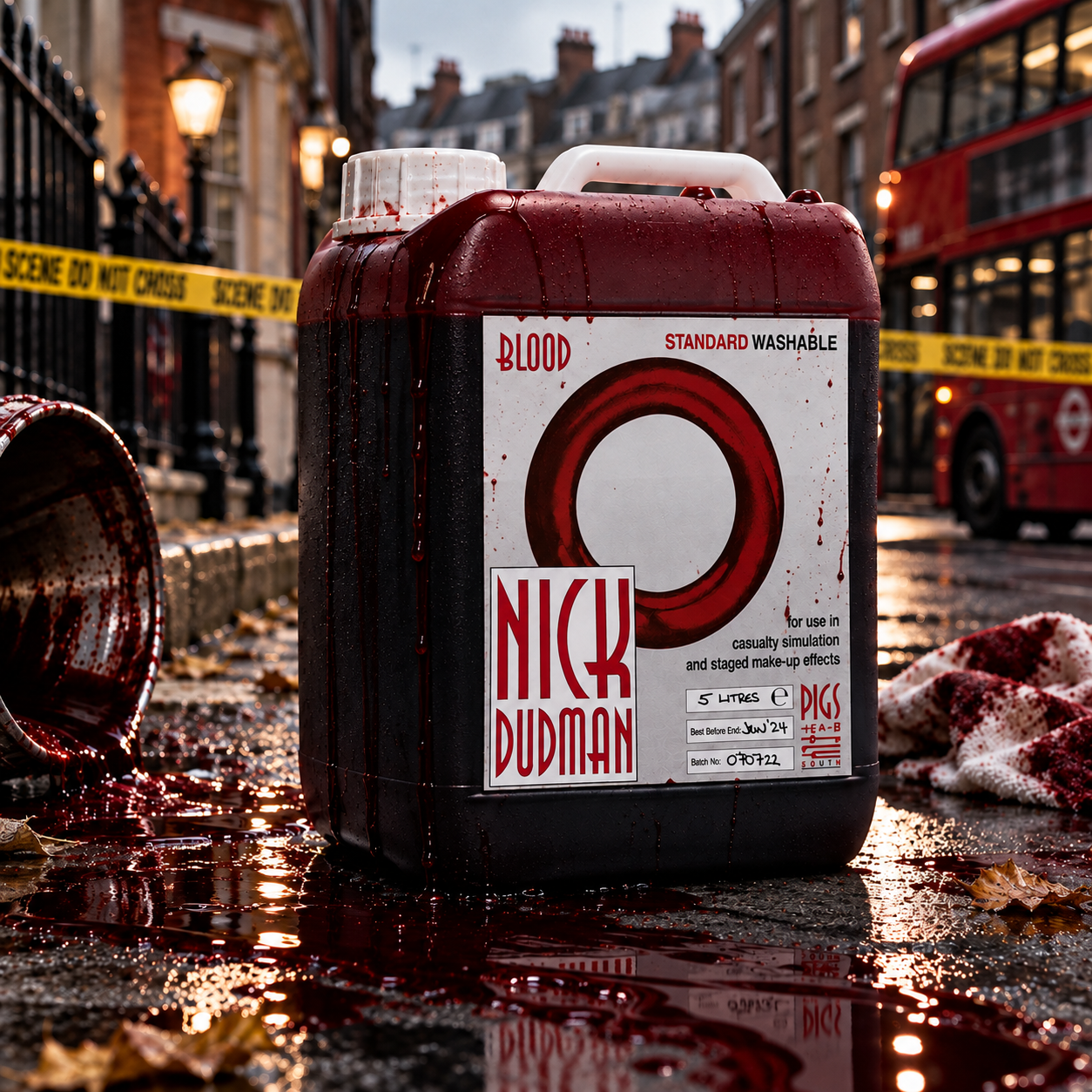 Nick Dudman Dark Washable Blood 5 Litre