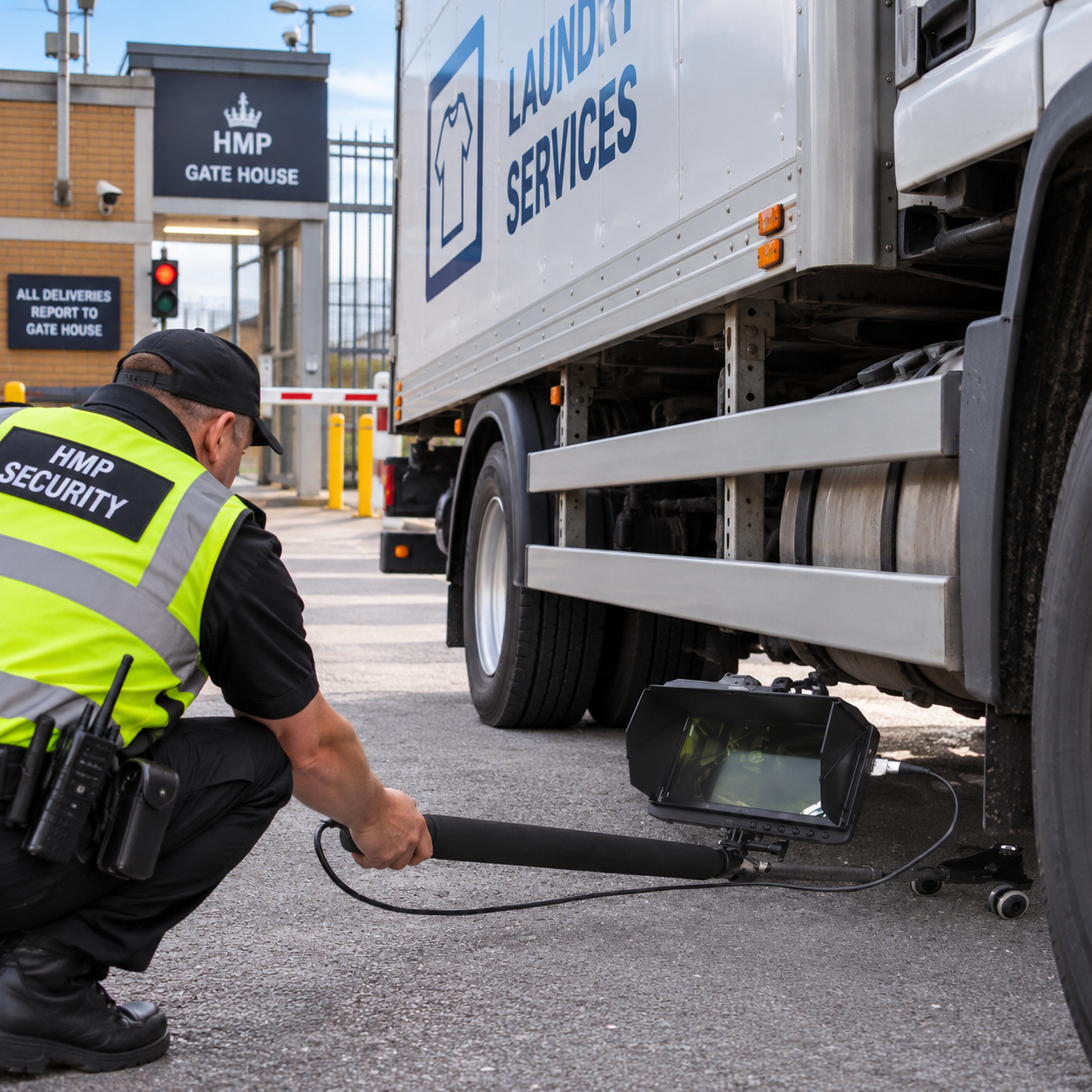 Under Vehicle Inspection Camera